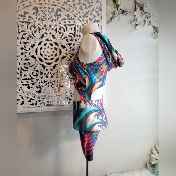 BADINKA BEYOND DIVERGENCY CATSUIT HOODIE ROMPER BACK & FRONT OPENING COSPLAY XS - Picture 12 of 15